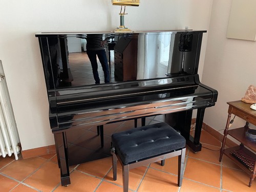 Piano droit yamaha u3m - droit,