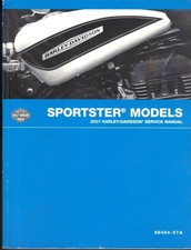 HARLEY DAVIDSON SPORTSTER XL883,XL1200,L,C,R,N,XL50 2007 FACTORY WORKSHOP MANUAL