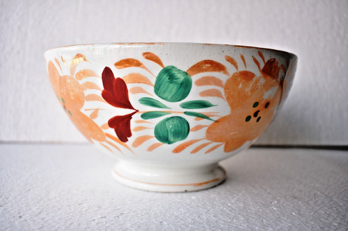 Bol poterie florale - en,