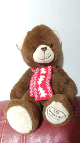Doudou peluche ours marron - doudou,
