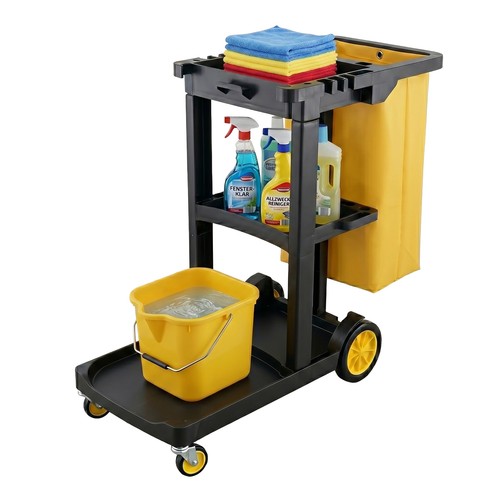 Chariot nettoyage balai seau