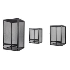 Cage grillagée en aluminium pour serpent, terrarium professionnel polyvalent