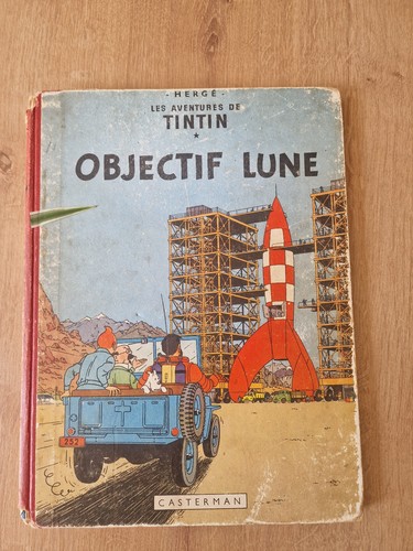 Tintin objectif lune 1ère - tintin,