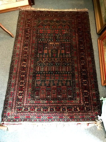 Ancien tapis baloutche afghan - tapis,
