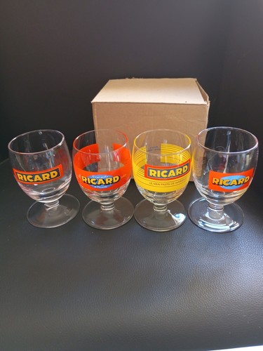 Lot verres ricard rares - de,