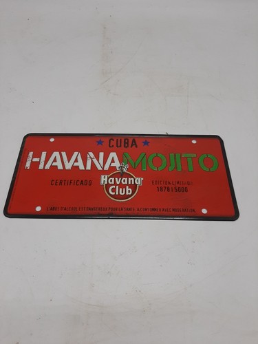 Plaque métallique havana - métallique,