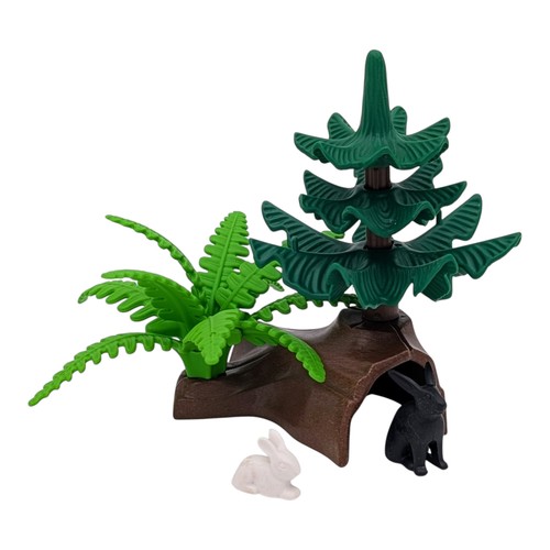Playmobil arbre mort marron