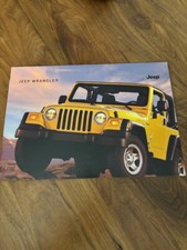 Jeep Wrangler brochure brochure Depliant 08/2005