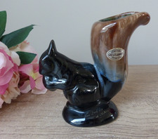 Vase écureuil vintage en