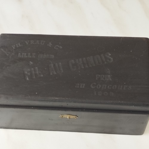 Boite bois fil - bois, chinois
