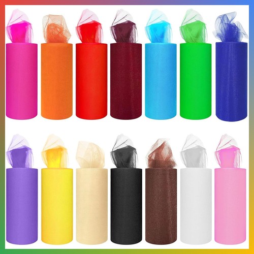 Tulle rolls colors inch x - colors,
