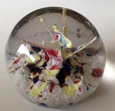 Beau Sulfure Presse Papier Artifice Val Saint Lambert ?