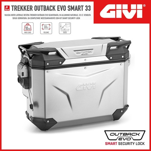 Valigia droite givi trekker - valigia,