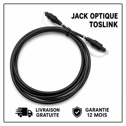 Cable audio optique numérique - audio,