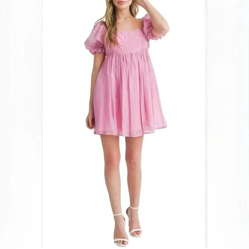 Lush the pink dress - lush, dress,