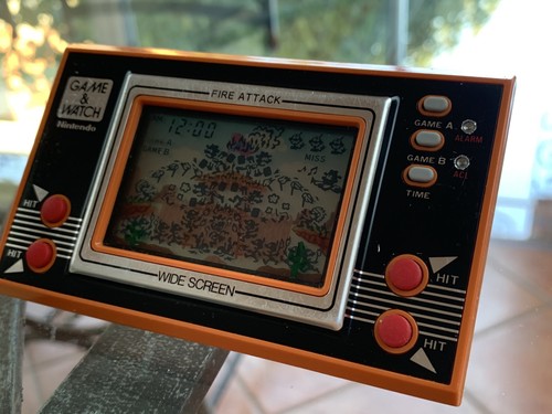 Nintendo game watch fire - &,