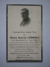 image mortuaire prêtre