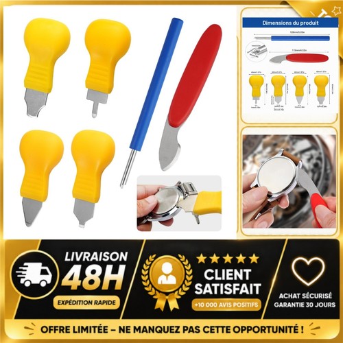 Kit pièces outils ouverture - kit, 6