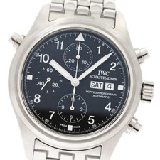 IWC SCHAFFHAUSEN doppel chronograph IW371319 Day date AT Men's Watch_877803