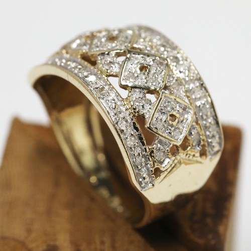Bague solitaire diamant 9ct - solitaire,