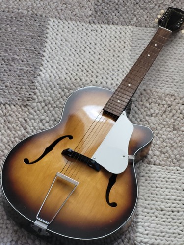 Ancienne guitare jazz archtop - guitare,