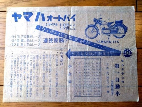 Catalogue yamaha retro moto - catalogue,