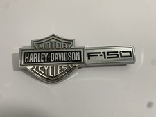 09-14 Ford F150 Harley Davidson Rear Tailgate Badge Emblem Fender Factory OEM