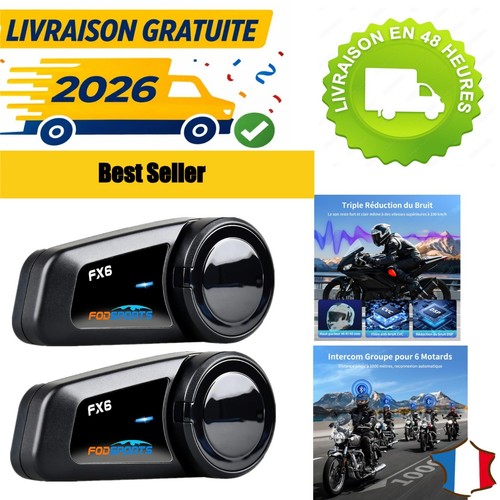Fodsports fx6 intercom moto - intercom,
