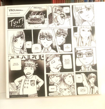 Tableau bande dessinée noir et blanc sur toile dimension 50x50 cm 