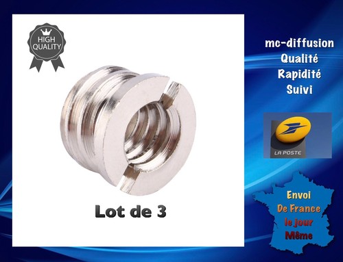 8 adaptateur de vis - 3/8",