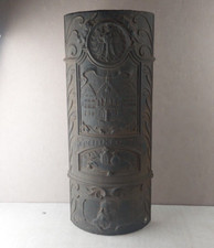 Ancienne porte / partie de poêle / fourneau, à bois / charbon, fonte, Frankfurt