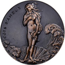 France, Médaille, Bretagne