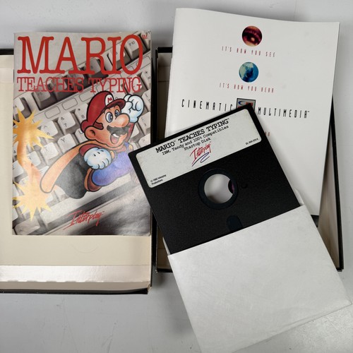 Mario teaches typing jeu big - mario,