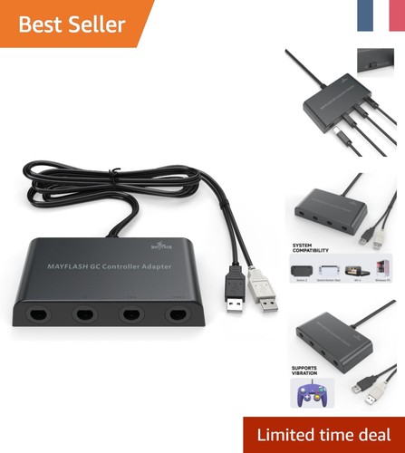 Adaptateur manette gamecube - manette, 4