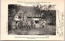 MILITARIA 1914-1918 - la fabrication des gabions