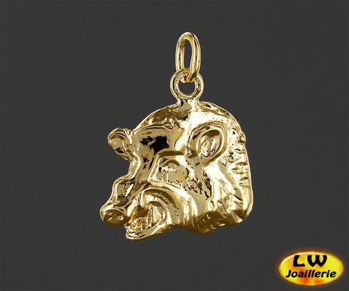 Pendentif chasse sanglier - ,