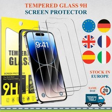 iPhone 14 / 14 Pro Tempered Glass Screen Protector 9H – 1/3 Pack