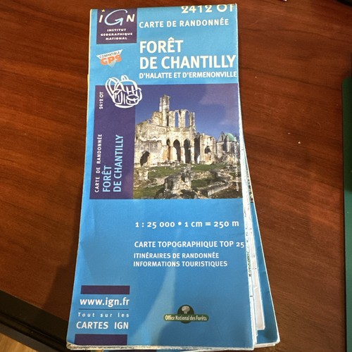 Carte ign randonnée foret - ign,