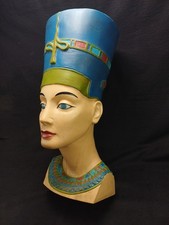 Grande tête buste femme reine