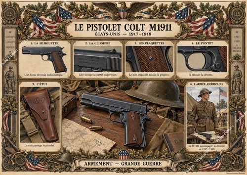 Colt m1911 pendant grande - colt, la