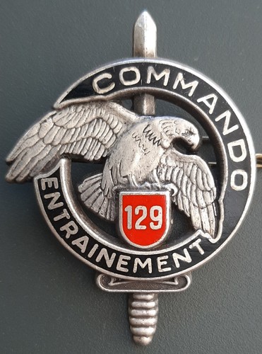 Insigne commando cec 129 - commando,
