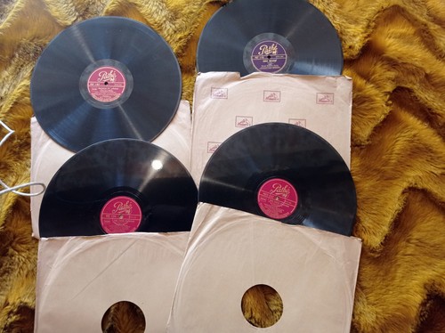 Lot disques tours pathé - lot, 4