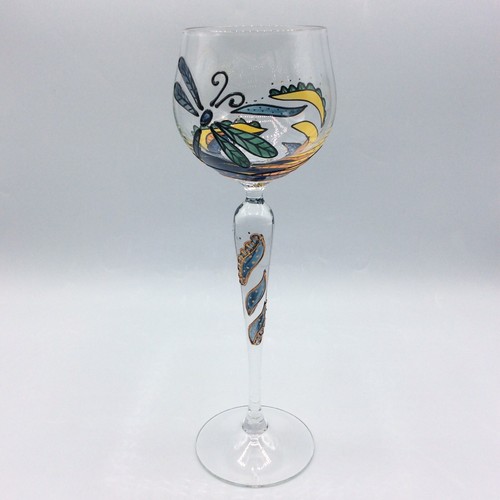 Verre vin soufflé - verre,