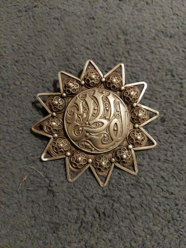 Broche pendentif ancien - broche,