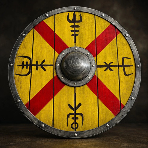 Bouclier armure chevalier - bouclier, d'armure