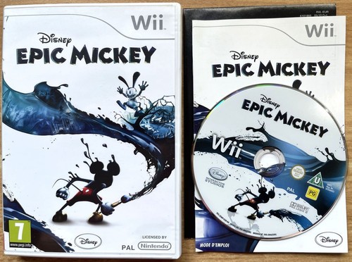 Disney epic mickey complet - disney,