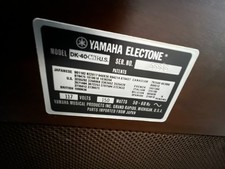 Vintage Yamaha Electone DK-40 - DRASTICALLY REDUCED  Grand Rapids Build Extras 