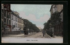 Old postcard Ablon, Rue du Bac 1908 