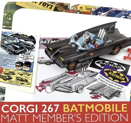 Corgi toys 267 batmobile - corgi,