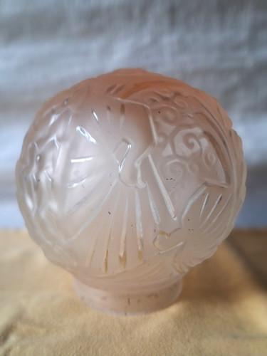 Globe abat jour art deco - d,